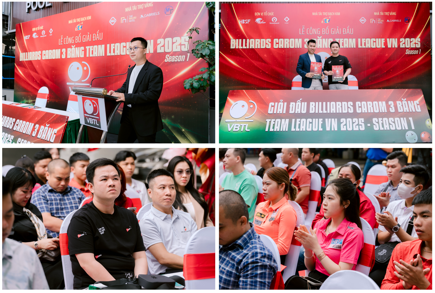 Billiards carom 3 băng Team League VN 2025 chính thức ra mắt - 3