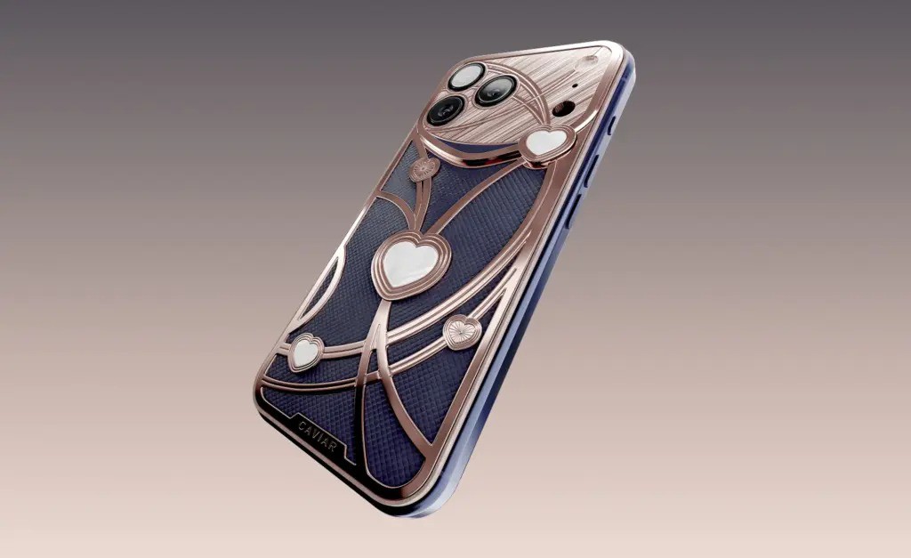 Caviar ra mắt iPhone 17 Pro chủ đề lãng mạn với vàng và pha lê, giá từ 268 triệu đồng - 5