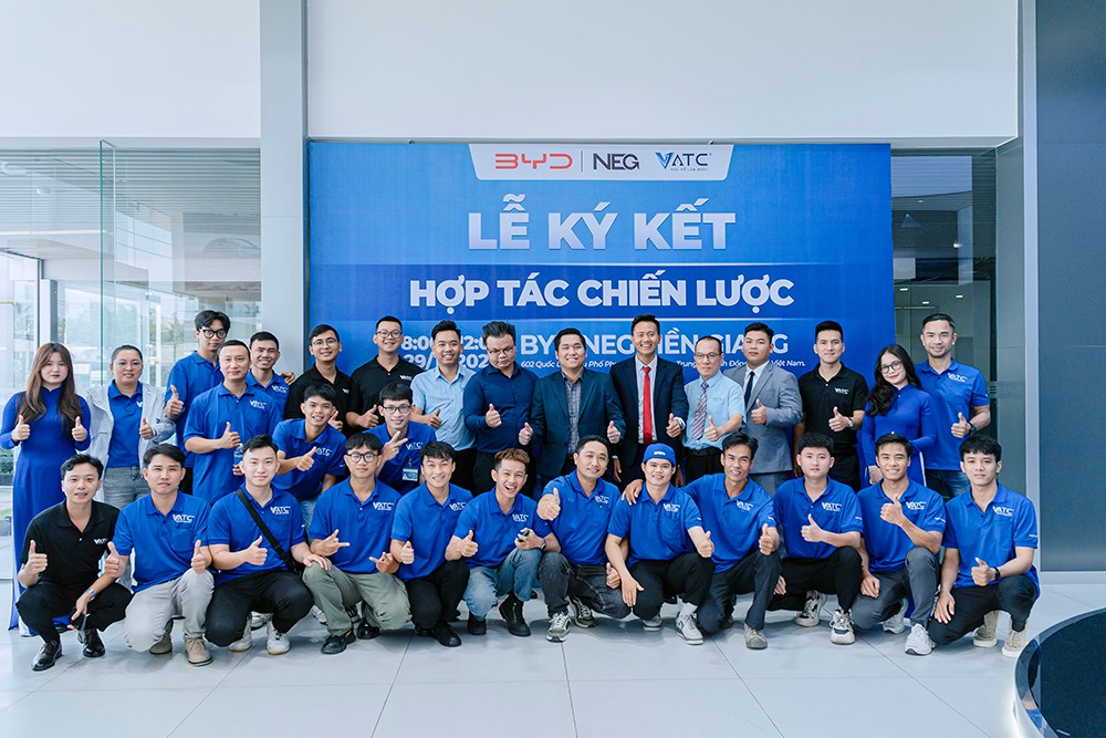 BYD NEG hợp tác với VATC: Chuẩn hóa nhân sự kỹ thuật cho thị trường xe điện tại Việt Nam - 4