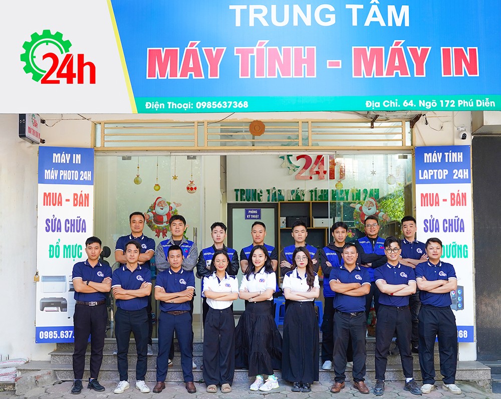 Máy tính máy in 24H - Dịch vụ sửa chữa uy tín, nhanh, giá rẻ tại Hà Nội - 1