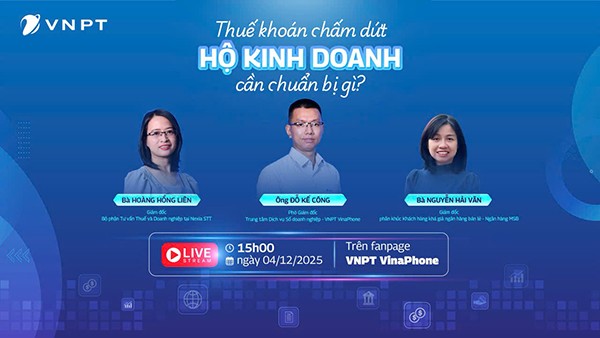 VNPT VinaPhone tổ chức đối thoại cùng chuyên gia, đồng hành hộ kinh doanh trước “giờ G” chuyển đổi thuế - 2