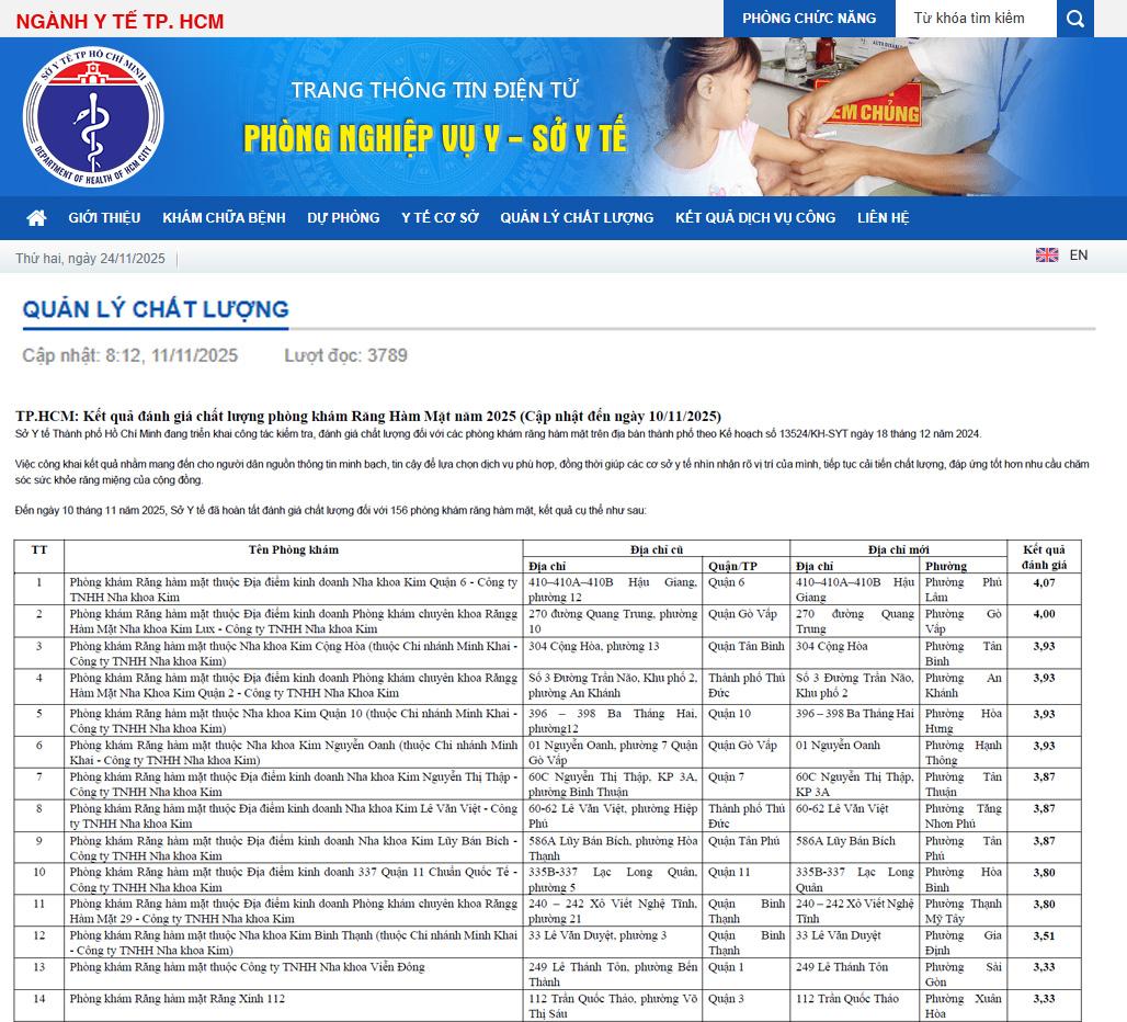 Nha khoa nào giữ vững vị trí dẫn đầu trong 10 kỳ liên tiếp đánh giá chất lượng của Sở Y tế TP.HCM? - 1