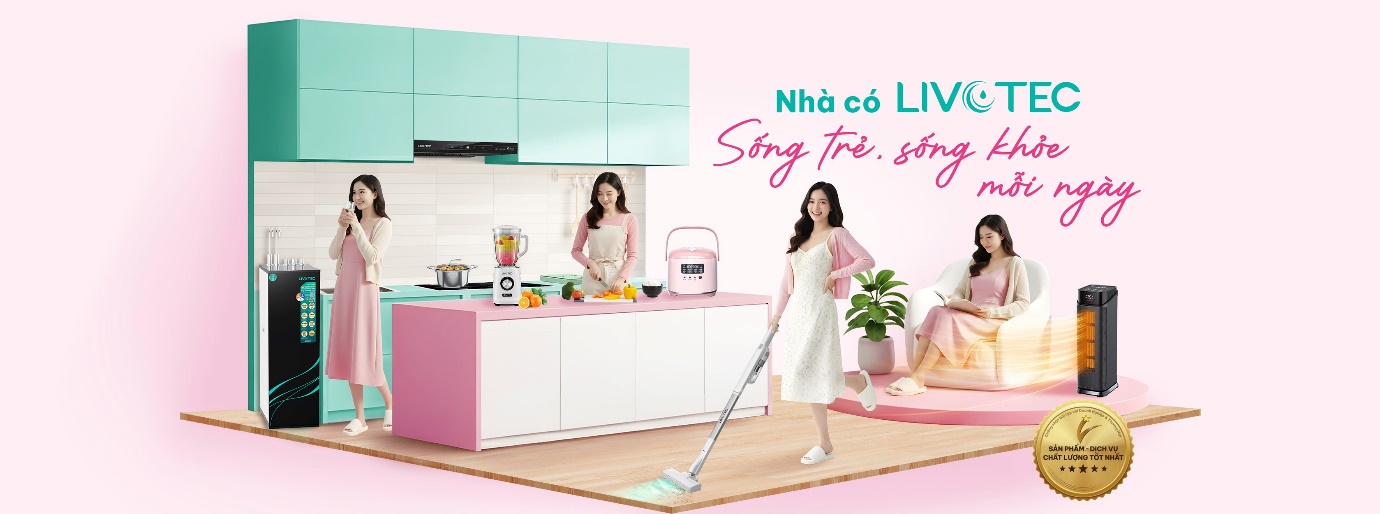 Thương hiệu gia dụng Livotec đạt giải “Sản phẩm - Dịch vụ chất lượng tốt nhất 2025”. - 2