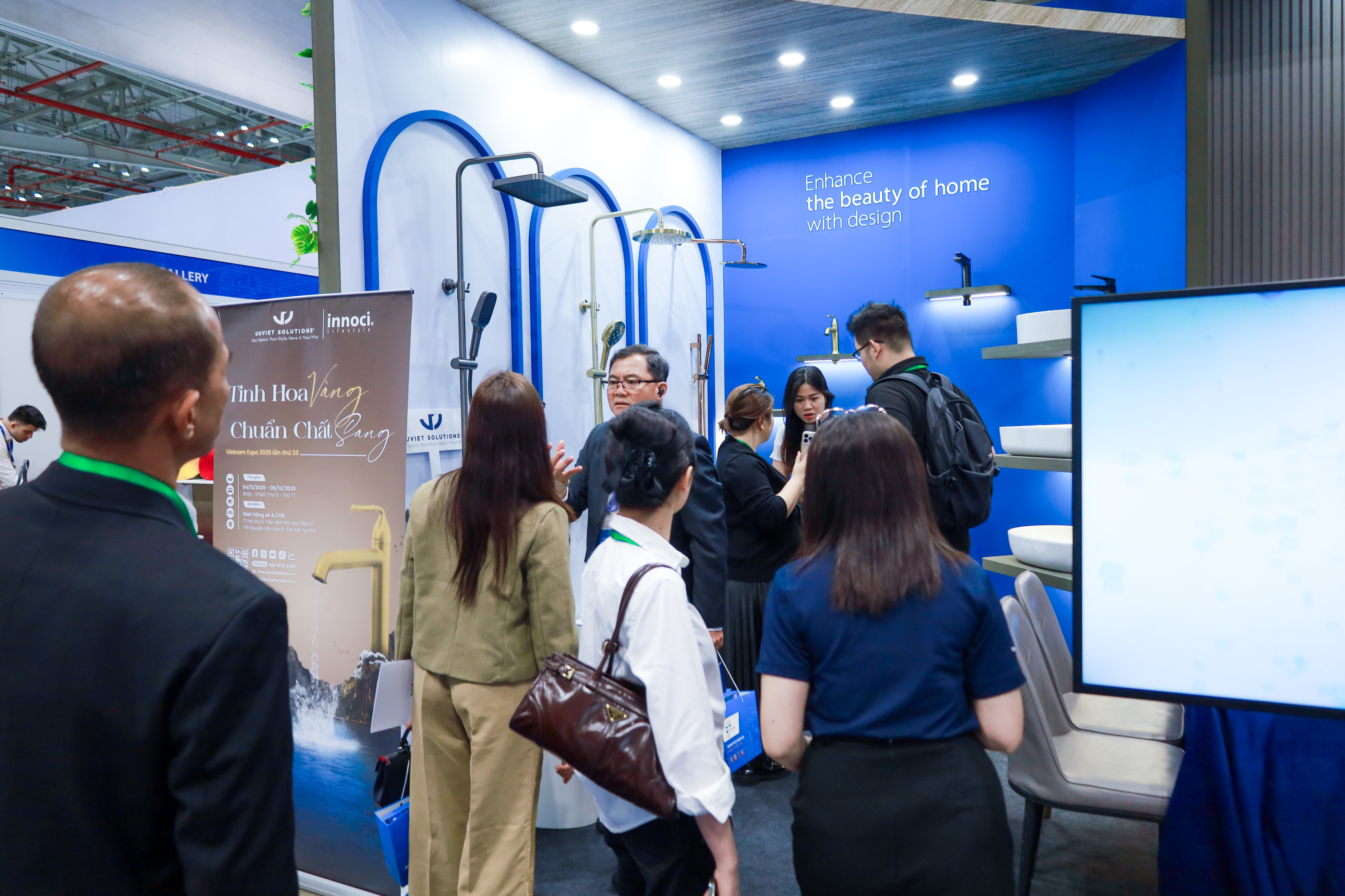 Uuviet Solutions đưa chuẩn mực phòng tắm Innoci hiện đại đến Vietnam Expo HCMC 2025 - 3