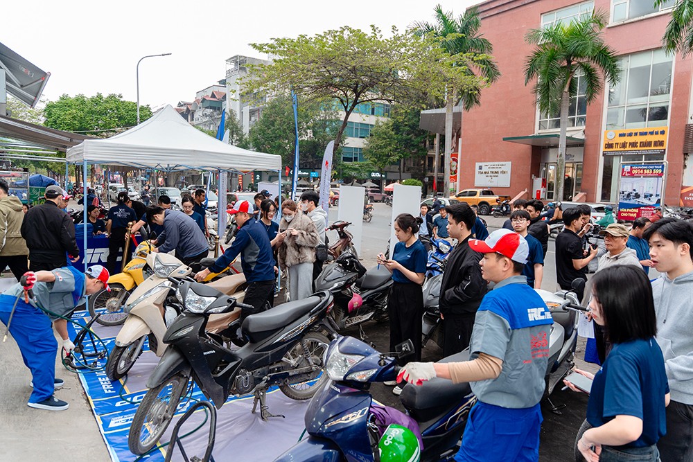 IRC Tire Care Clinic 2025: Ngày hội chăm sóc xe máy miễn phí dành cho người dùng tại Hà Nội - 3