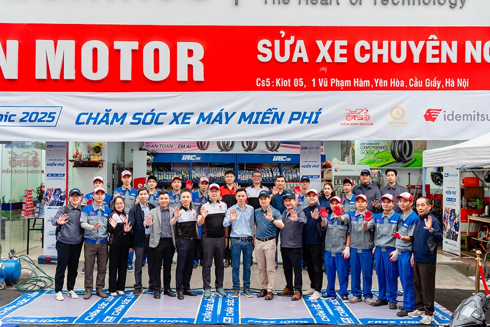 IRC Tire Care Clinic 2025: Ngày hội chăm sóc xe máy miễn phí dành cho người dùng tại Hà Nội - 5