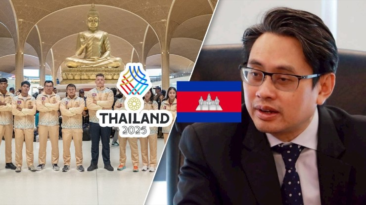 Thể thao Campuchia sang Thái Lan giữa lúc căng thẳng, được bảo vệ gấp 3 lần - 1