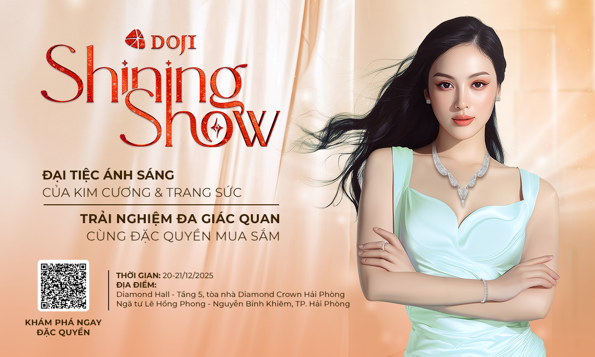 DOJI sắp tổ chức triển lãm trang sức “Shining Show” tại Hải Phòng - 1