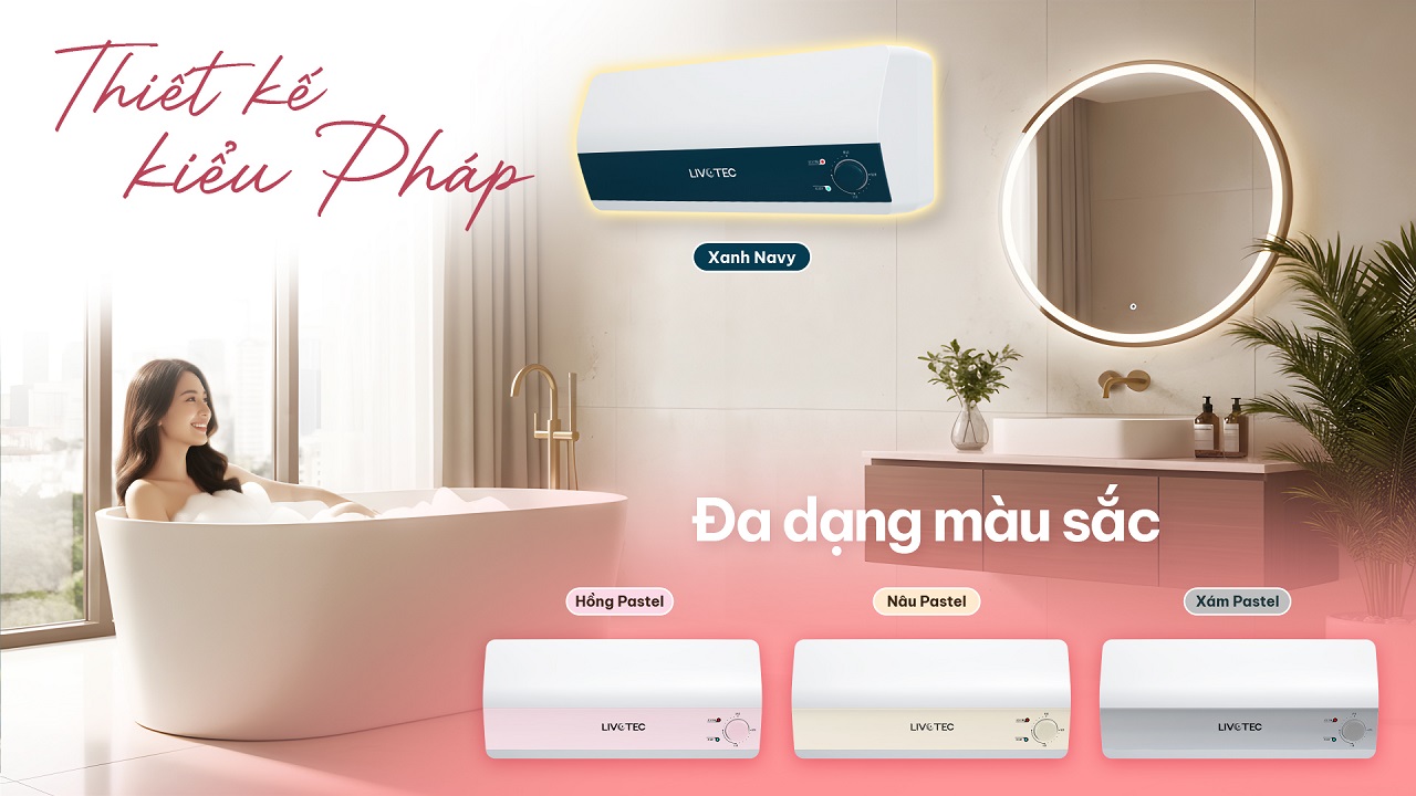 An toàn, vui khỏe với bình nước nóng tắm an toàn - 2