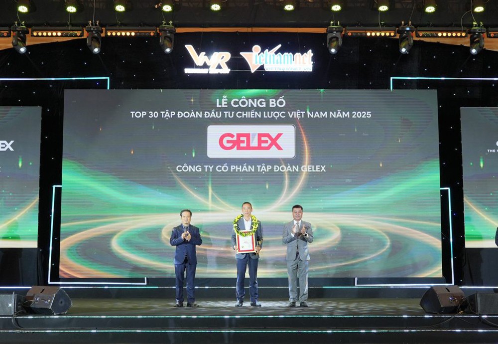 GELEX nổi bật tại bảng xếp hạng ALPHA30 Top 30 Tập đoàn Đầu tư Chiến lược Việt Nam năm 2025 - 2