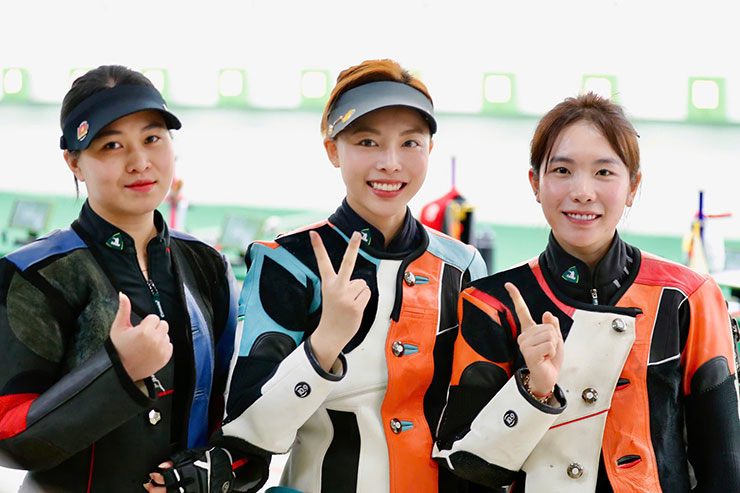 Người đẹp bắn súng Phí Thanh Thảo phá kỷ lục SEA Games 33 - 3