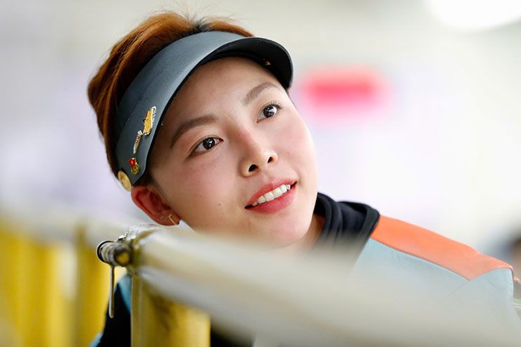 Người đẹp bắn súng Phí Thanh Thảo phá kỷ lục SEA Games 33 - 2