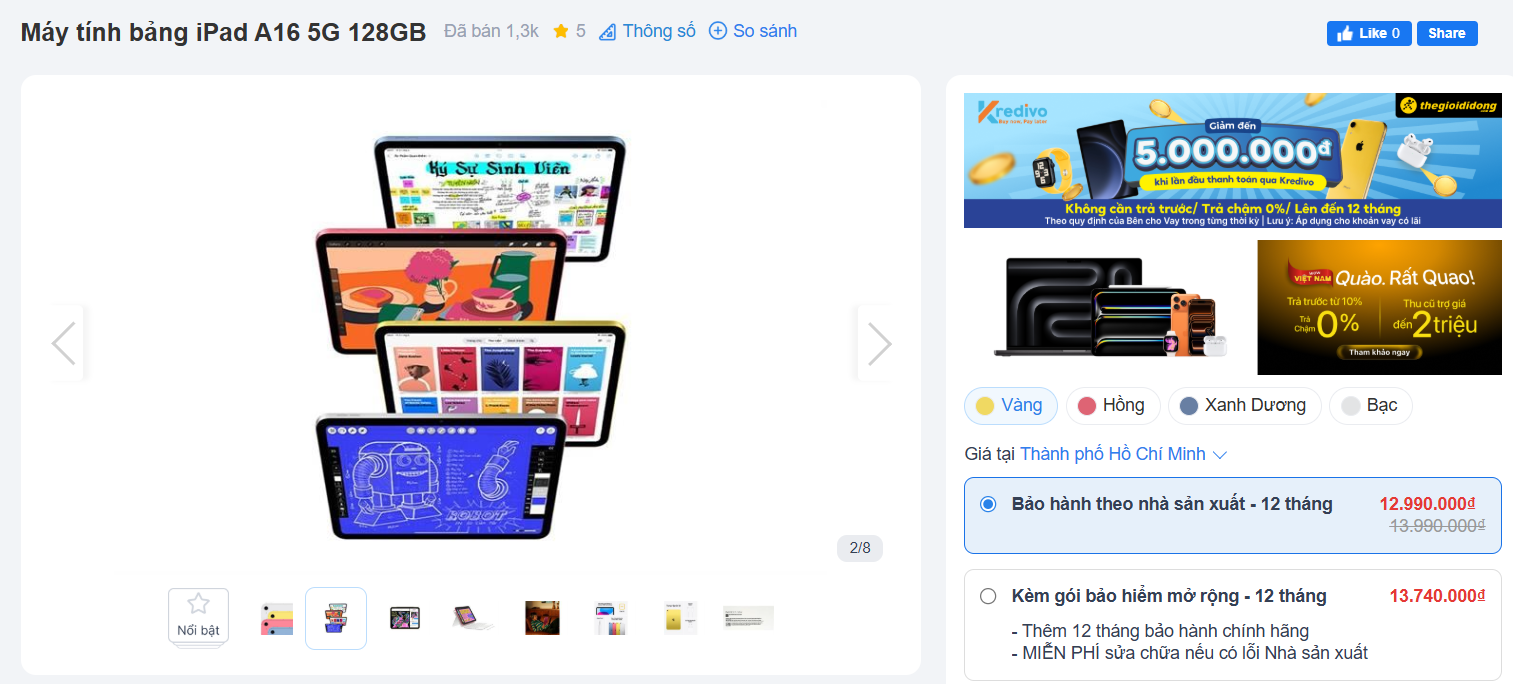Giá iPad tháng 12/2025: Giảm tới 5 triệu đồng - 2