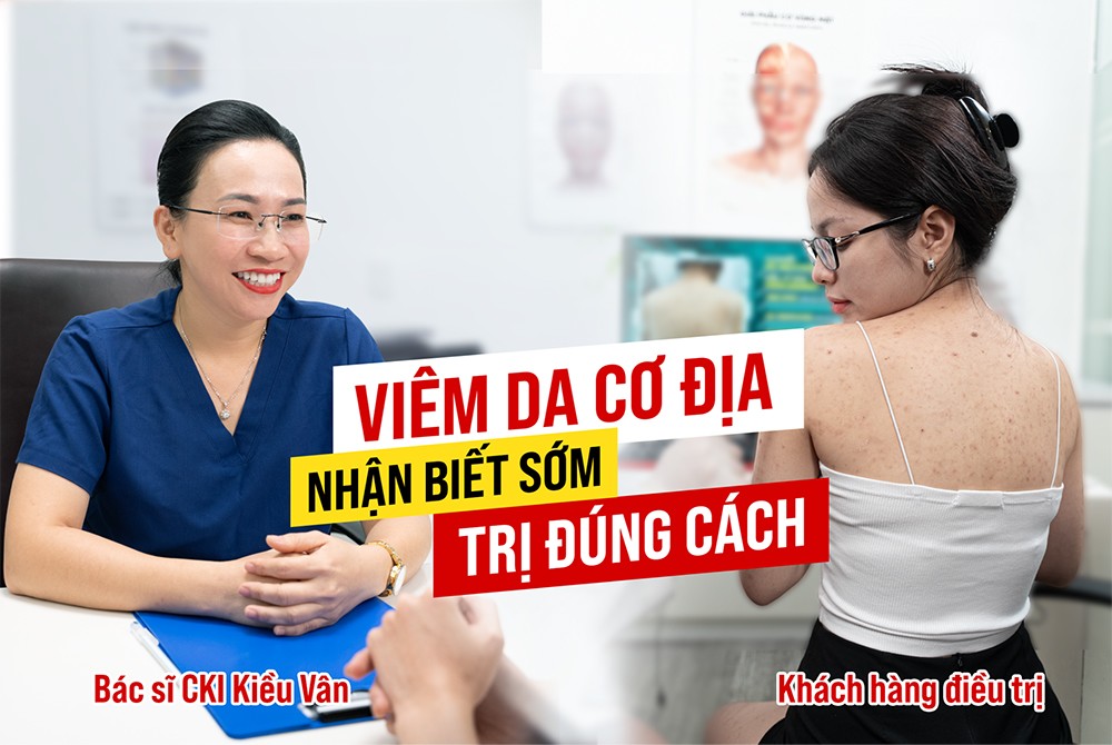 Viêm nang lông, viêm da cơ địa: bác sĩ CKI Kiều Vân hướng dẫn nhận biết và trị đúng - 1