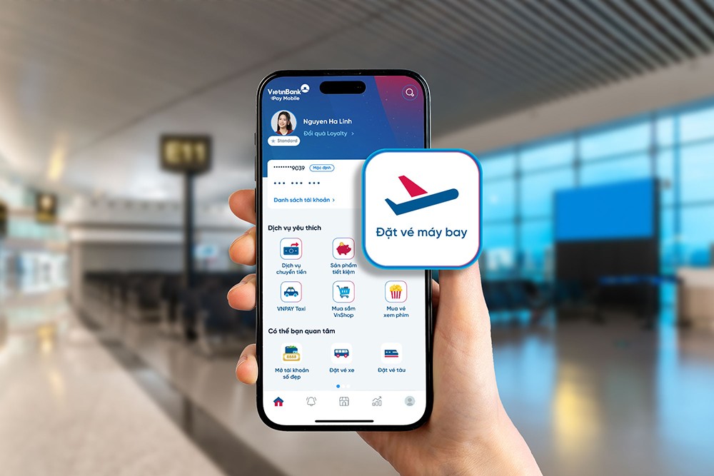 Di chuyển ưu đãi giảm tới 1 triệu đồng khi đặt vé máy bay trên VietinBank iPay Mobile - 1
