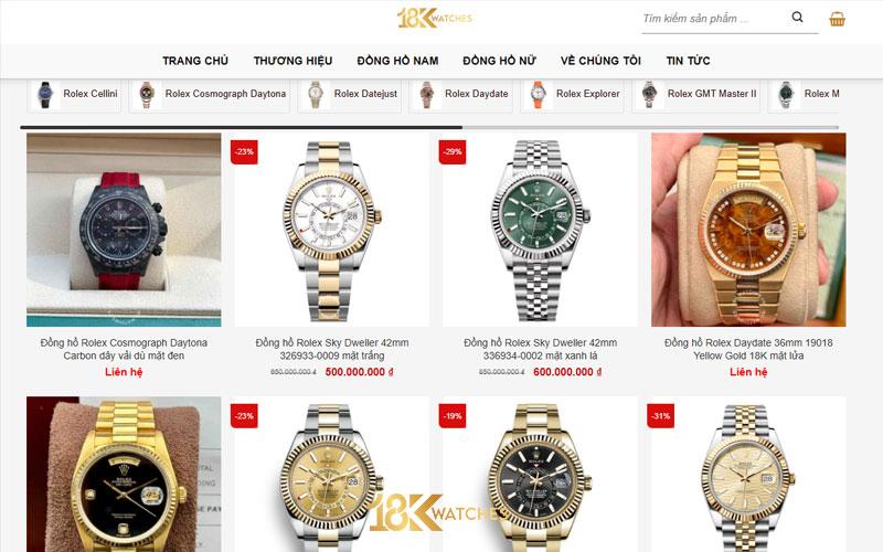 18K WATCHES - Showroom mua bán trao đổi đồng hồ cao cấp - 2