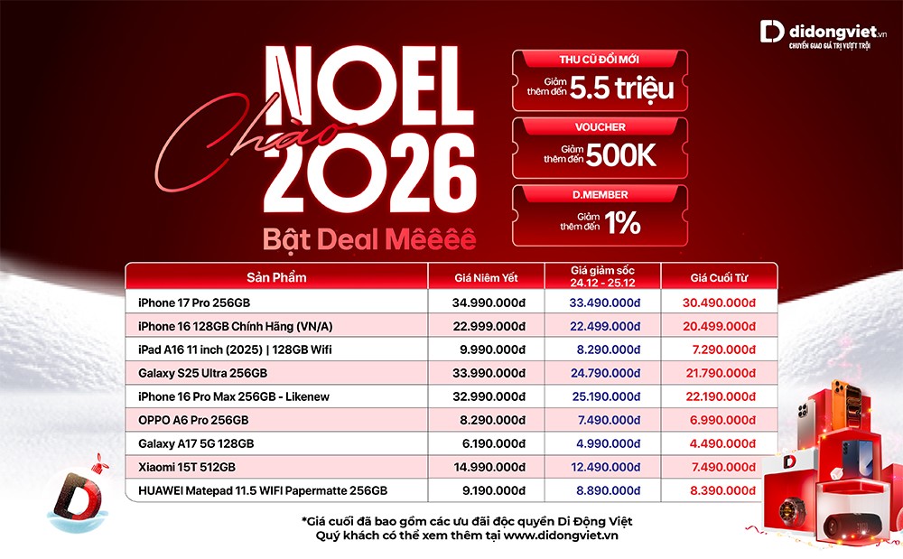 Giáng sinh cận kề, người dùng tranh thủ “săn deal” công nghệ cuối năm - 3