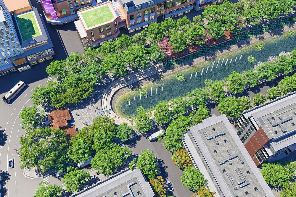 Hai đối tác hàng đầu thế giới sẽ cùng Sun Group làm dự án công viên tuyến hai bên sông Tô Lịch - 3