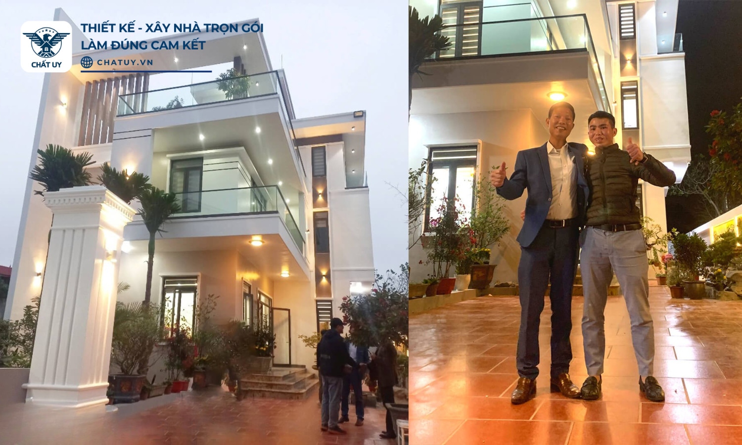 Chất Uy - Công ty thiết kế & xây nhà trọn gói được hàng nghìn gia đình Việt tin chọn - 3