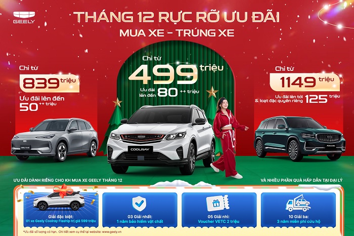 Geely Việt Nam tri ân khách hàng với chương trình may mắn “Mua xe - Trúng xe” - 1