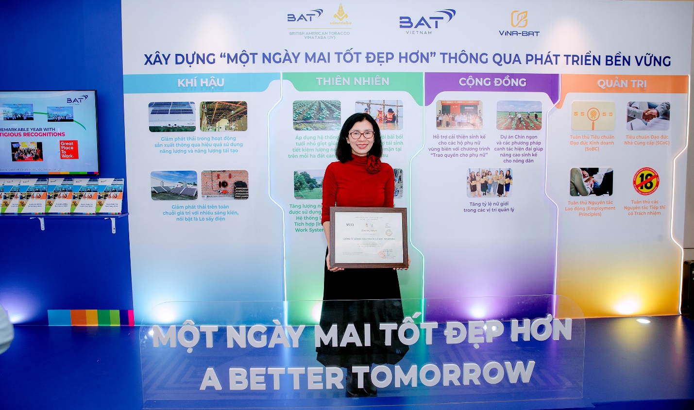 BAT Việt Nam tiếp tục được vinh danh trong Top 100 Doanh nghiệp Bền vững Việt Nam 2025 - 1