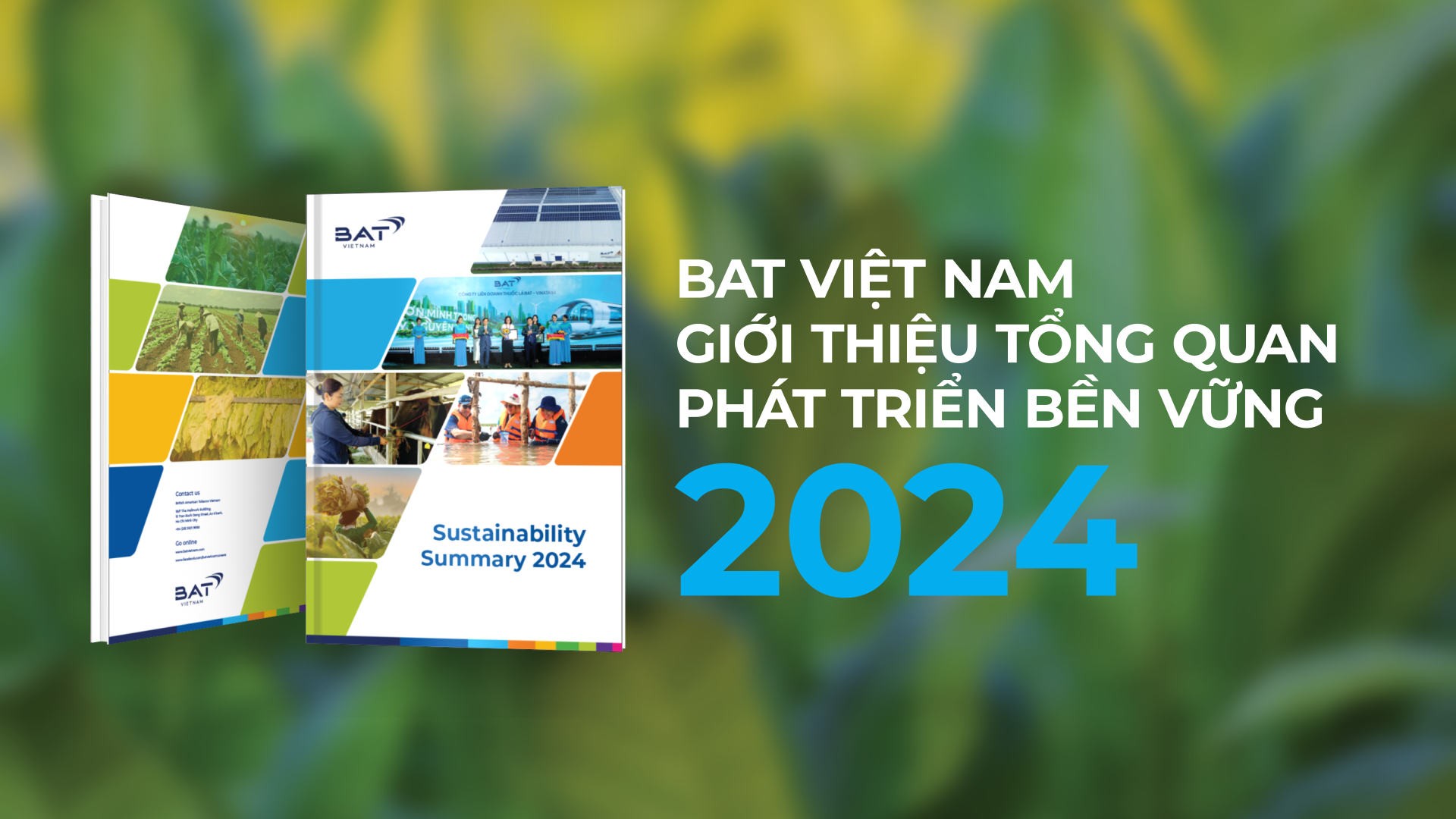 BAT Việt Nam tiếp tục được vinh danh trong Top 100 Doanh nghiệp Bền vững Việt Nam 2025 - 2