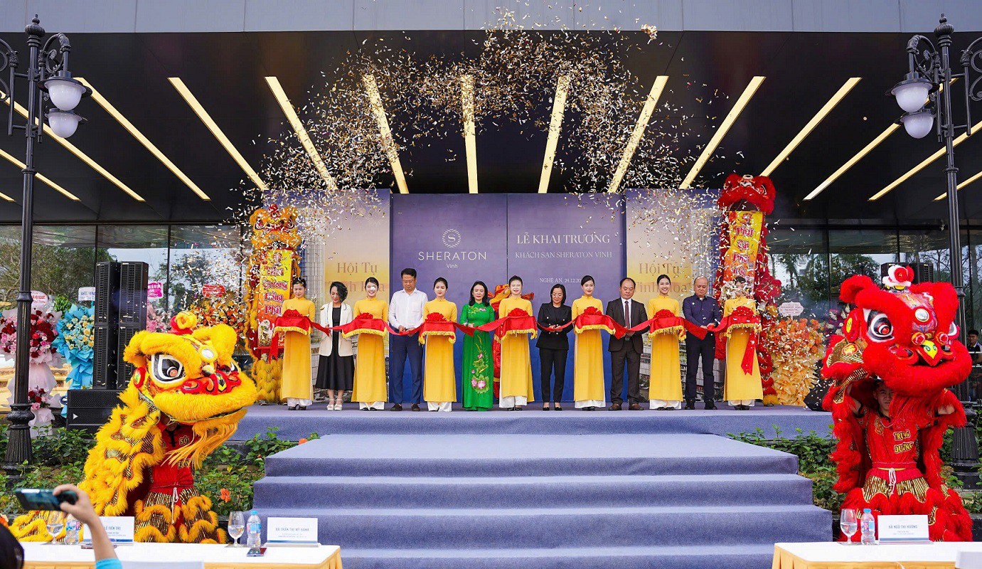 Sheraton Hotels & Resorts khai trương Sheraton Vinh kiến tạo kỷ nguyên dịch vụ lưu trú cao cấp tại Bắc Trung Bộ - 1