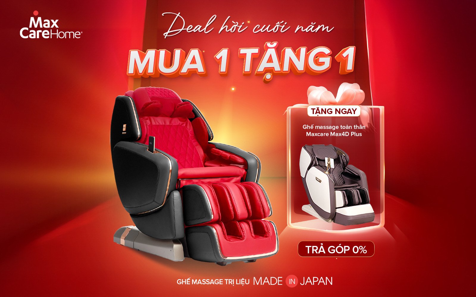 Xu hướng quà tết 2026: Ghế massage hỗ trợ trị liệu lên ngôi - 1