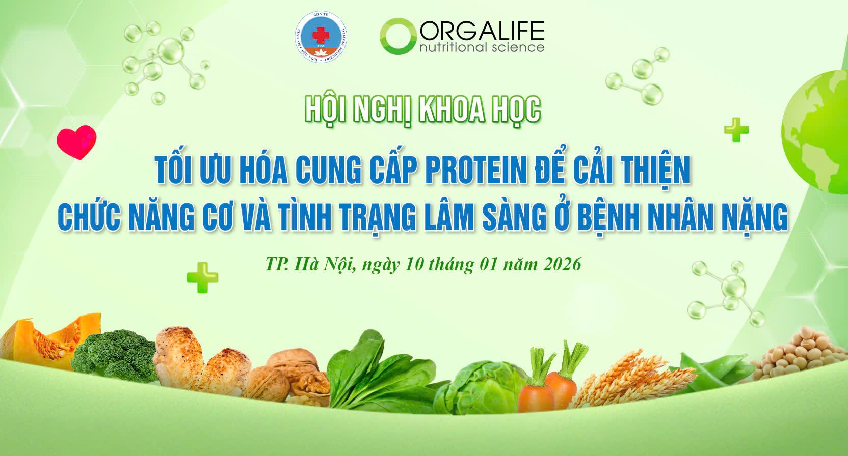 Quy tụ dàn chuyên gia đầu ngành từ các bệnh viện lớn tại Hội nghị Khoa học về Protein và Dinh dưỡng lâm sàng - 1