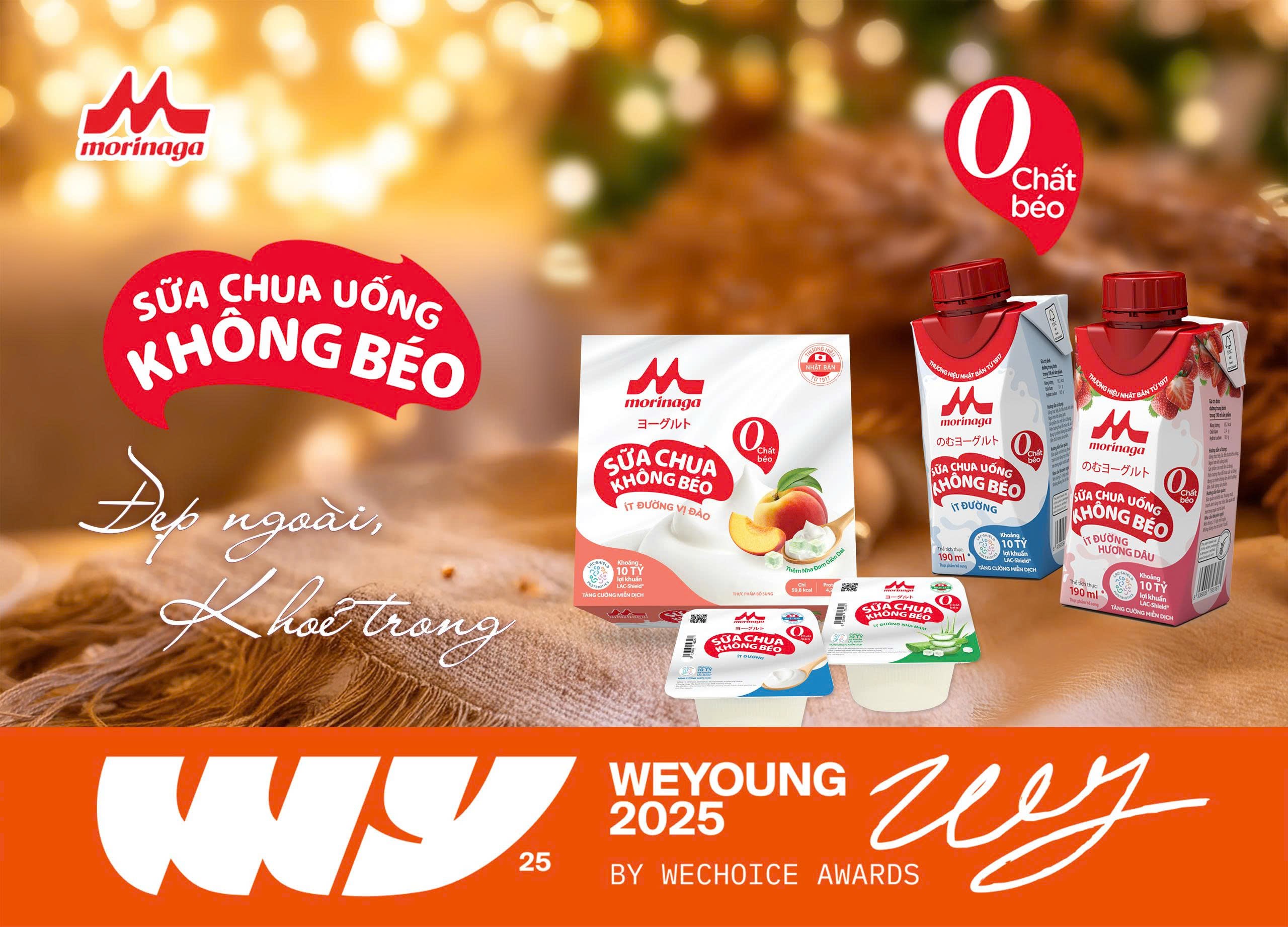 Sữa chua 0 béo Morinaga đồng hành cùng WeYoung 2025: “Tự Tin Tỏa Sáng” - 2