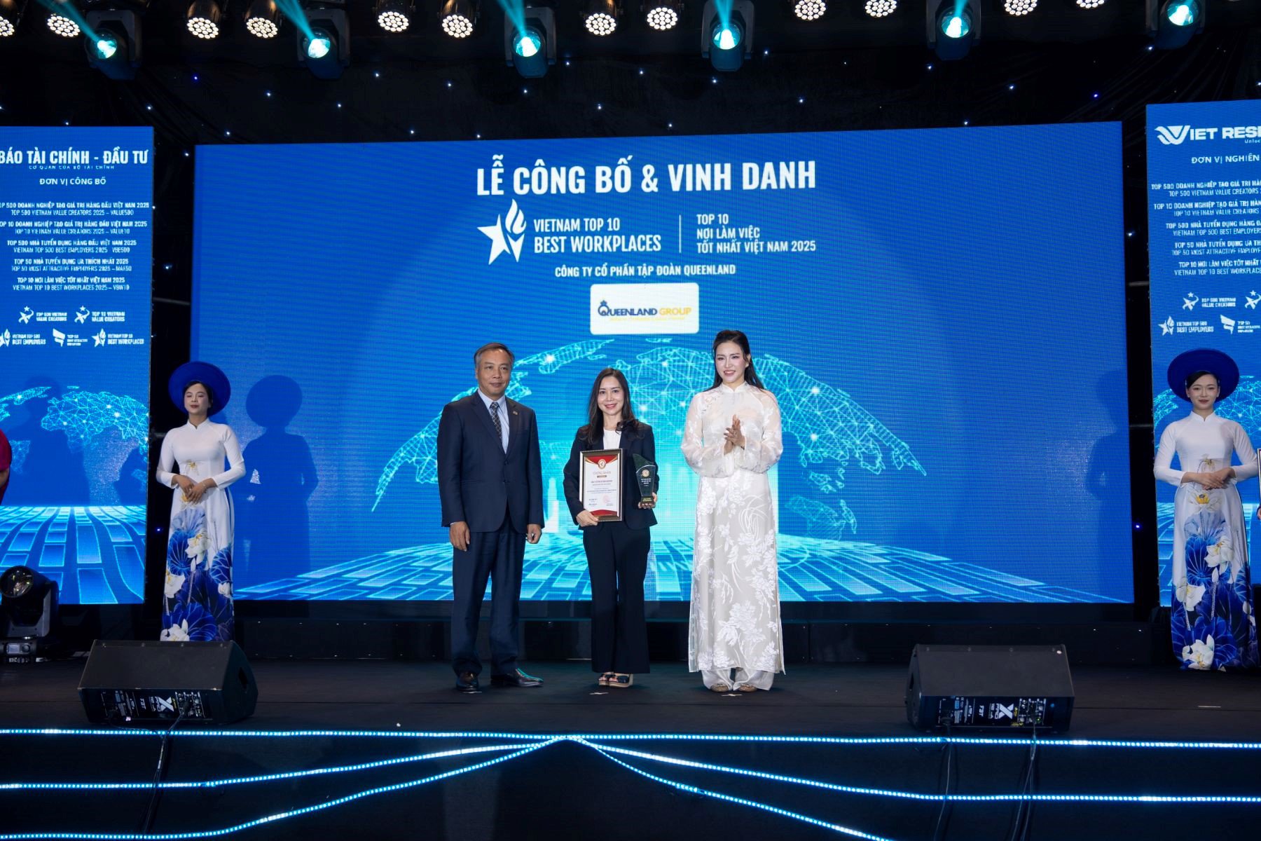 QueenLand Group được vinh danh Top 10 Nơi làm việc tốt nhất Việt Nam 2025 - 1