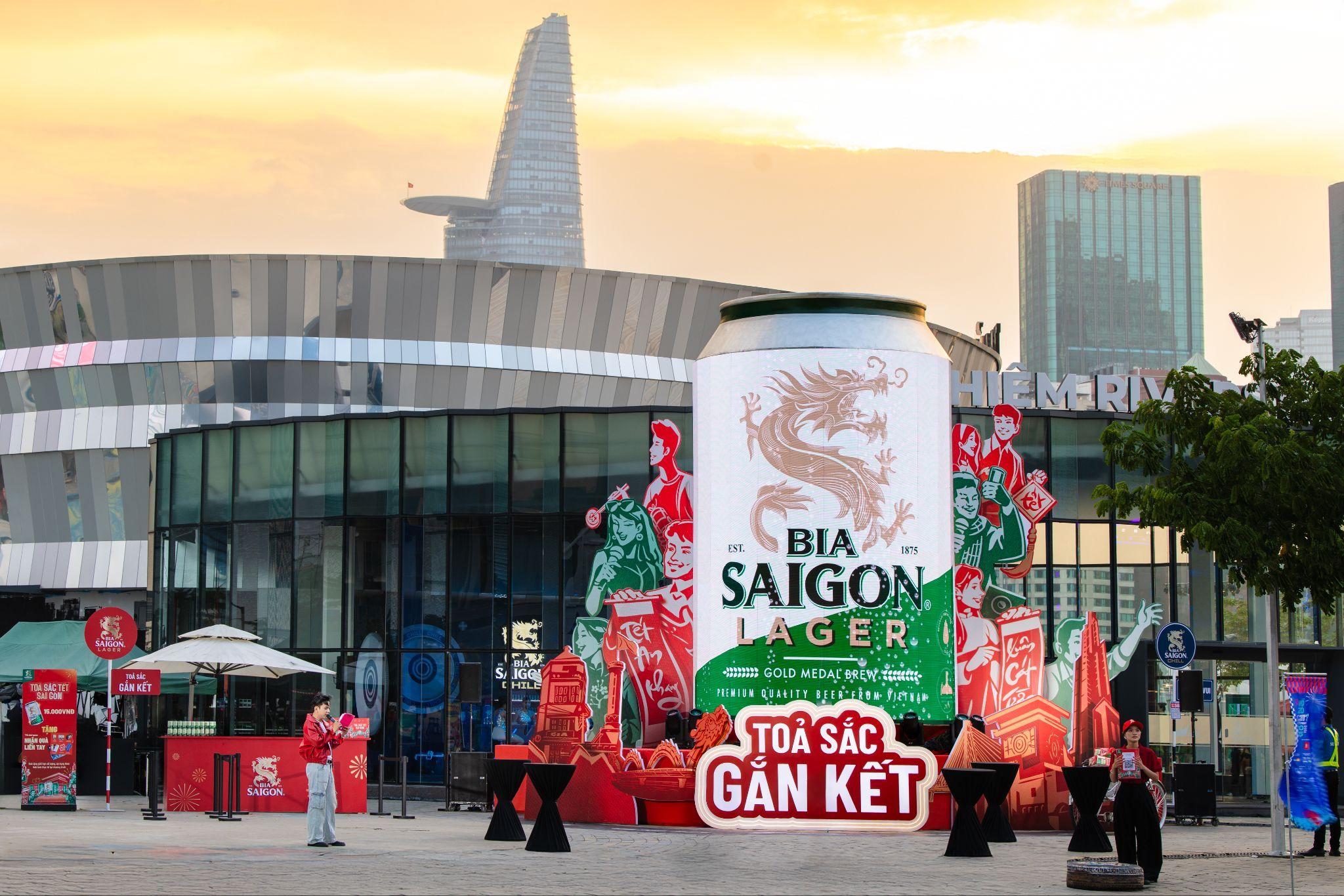 "Tỏa sắc gắn kết": Bia Saigon Lager mang đến Hozo City Tết Fest trải nghiệm văn hóa nhiều vùng miền - 2