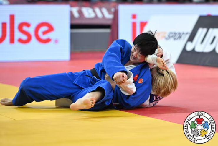 Nữ VĐV judo người Trung Quốc bị "đuổi thẳng cổ" vì cắn võ sĩ chủ nhà ASIAD - 1