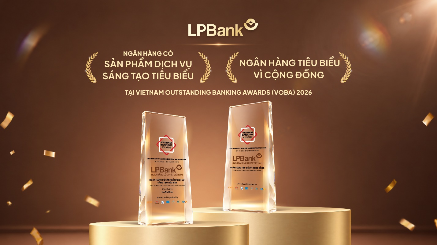 LPBank được vinh danh ở 2 hạng mục tại Giải thưởng Ngân hàng Việt Nam tiêu biểu 2026 - 1