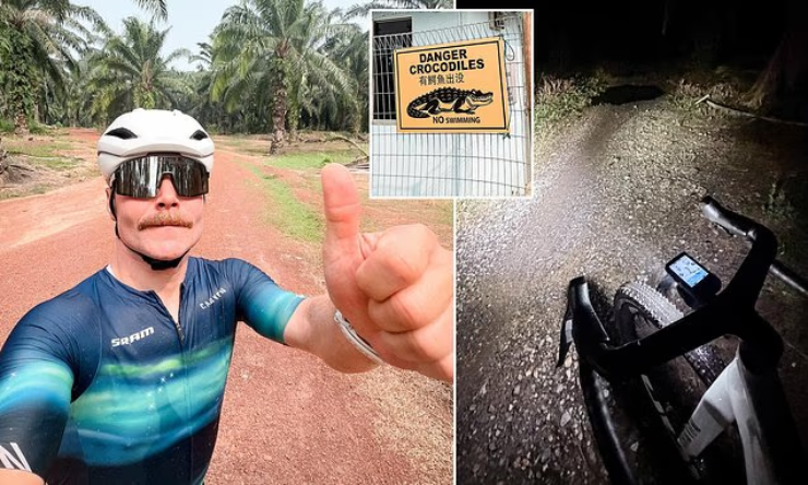 SAO triệu đô đạp xe 419km xuyên rừng dự giải đua xe F1, chạm trán rắn hổ mang & trăn dữ - 1