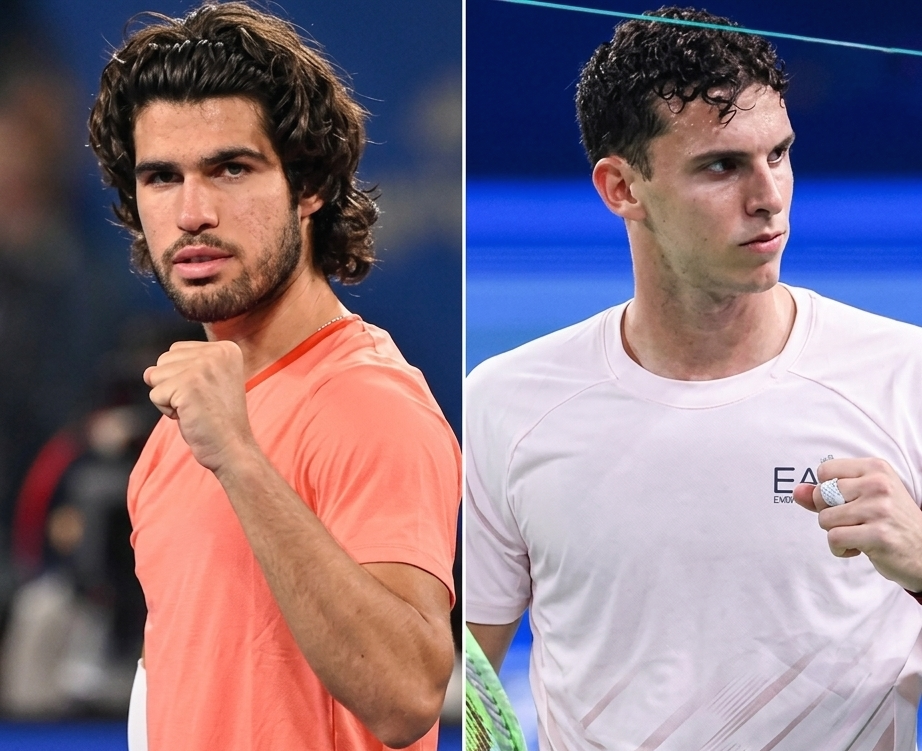 Đỉnh cao tennis Thượng Hải Masters: Alcaraz phô diễn đẳng cấp, Medvedev áp lực sau cú sốc - 1