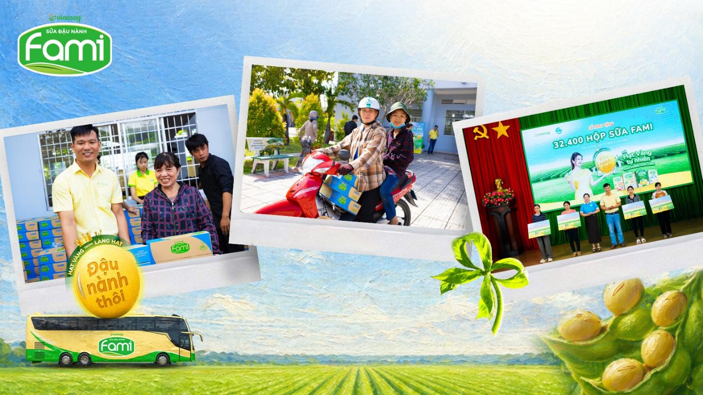 1 triệu sản phẩm sữa đậu nành Fami đã được trao đến miền Tây suốt 4 năm - 4