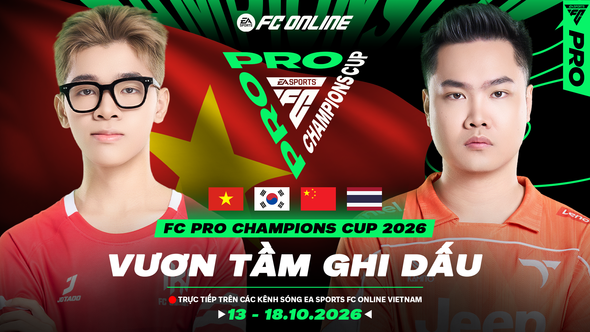 FC Pro Champions Cup 2026: Hai đại diện Việt Nam sẵn sàng vươn tầm, ghi dấu trên đấu trường quốc tế - 1