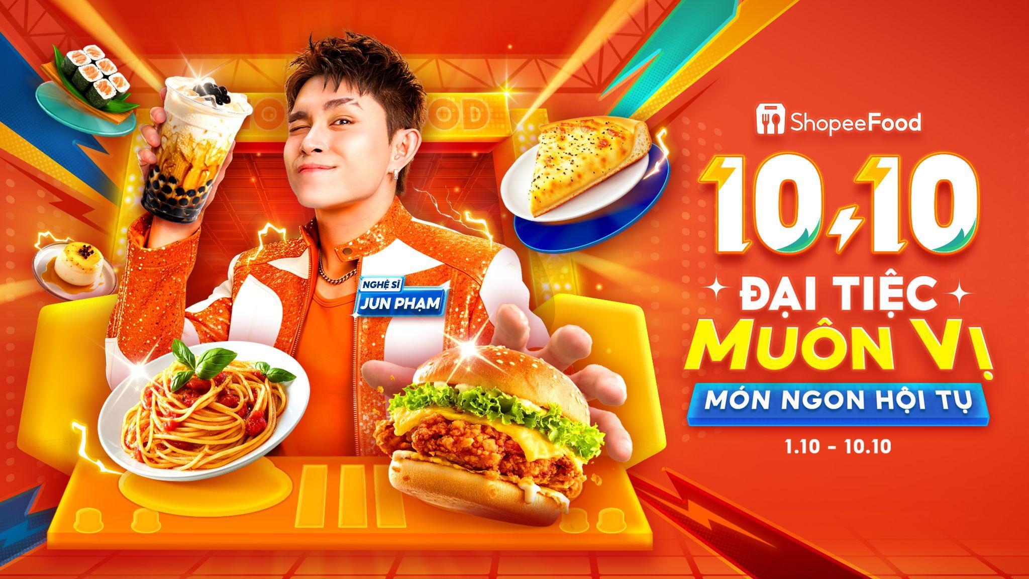 Cuối tuần lên kèo ăn ngon: Món ngon hội tụ, deal xịn hết nấc tại ShopeeFood 10.10 - 1