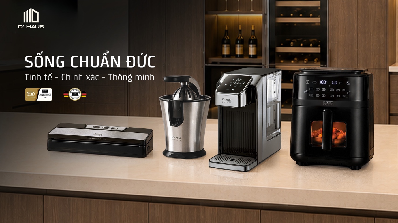 Mua thiết bị gia dụng CASO Design: 3 điều cần biết để chọn hàng chính hãng - 1