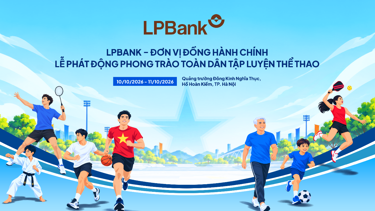 LPBank lan tỏa thông điệp “Khỏe thể chất – Trọn Lộc Phát” tại sự kiện thể thao cộng đồng - 1