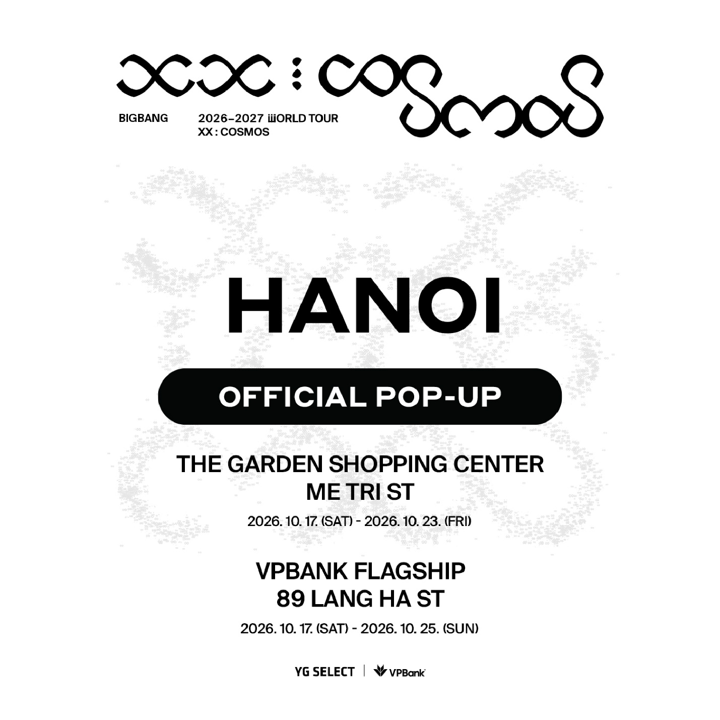 VPBank đưa Official Pop-up BIGBANG 2026-2027 WORLD TOUR  đến Hà Nội trước hai đêm Mỹ Đình - 1