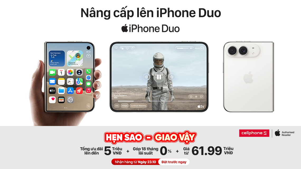 Đặt trước iPhone Duo chính hãng, ưu đãi đến 5 triệu - 1