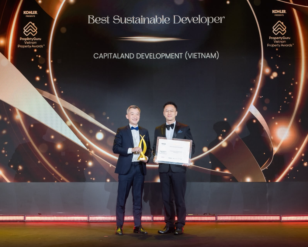 CapitaLand Development được tôn vinh tại Giải thưởng Bất động sản Việt Nam PropertyGuru 2026 - 2