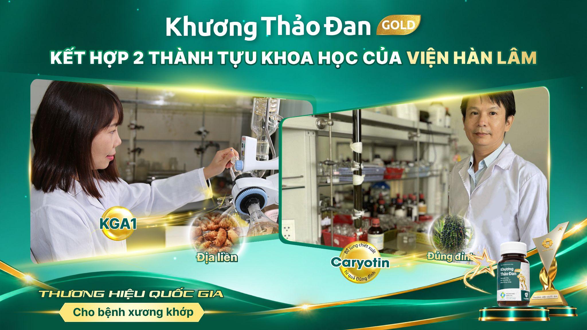 Khương Thảo Đan - Thương hiệu Quốc gia cho bệnh xương khớp - 3