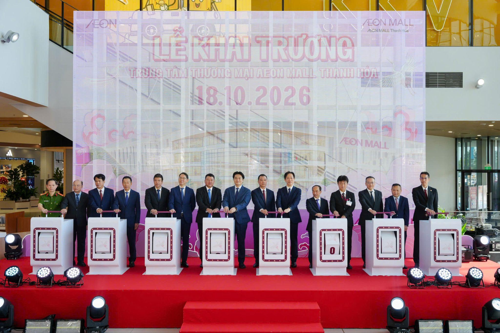 AEON Việt Nam chính thức khai trương AEON Thanh Hóa – Trung tâm Bách hóa Tổng hợp và Siêu thị thứ 13 tại Việt Nam - 1