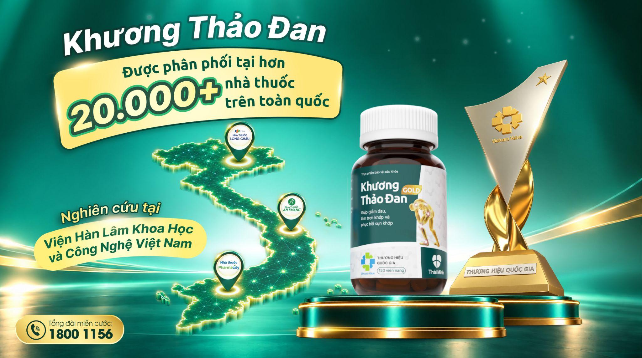 Khương Thảo Đan - Thương hiệu Quốc gia cho bệnh xương khớp - 5