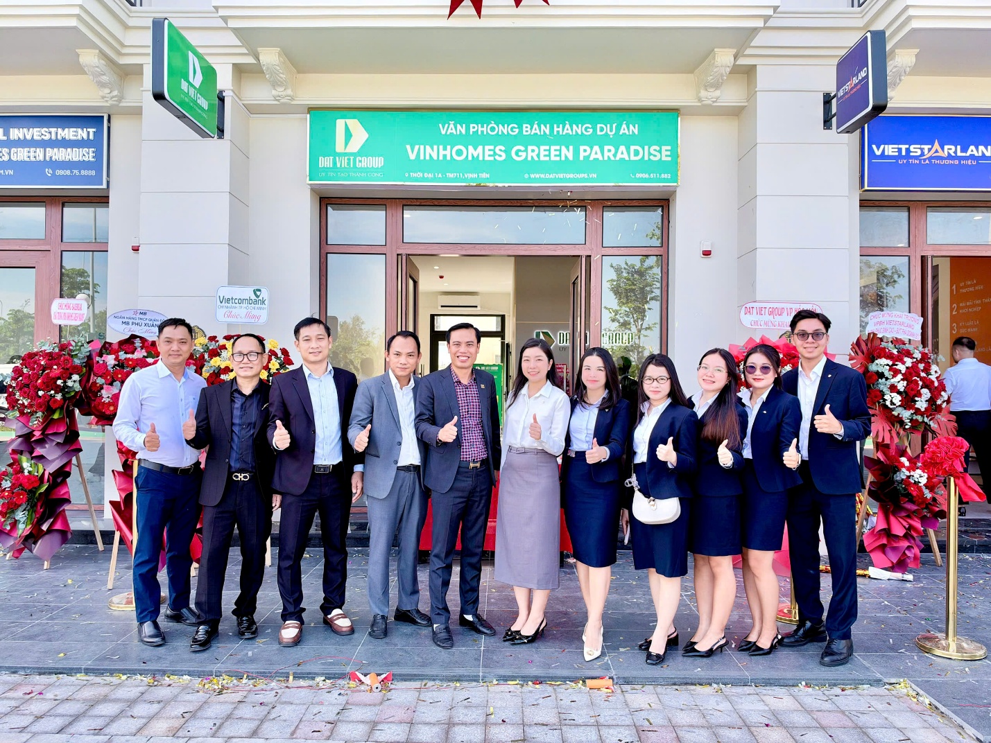 Đất Việt Group khai trương văn phòng bán hàng Vinhomes Green Paradise - 1