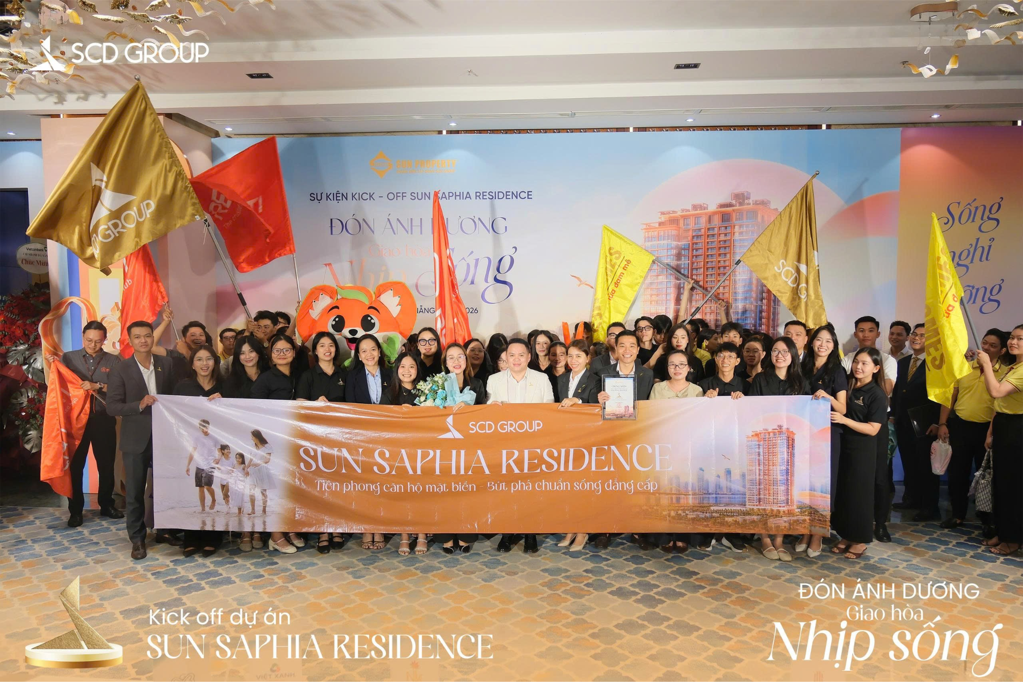 SCD Group chính thức trở thành đại lý phân phối F1 dự án Sun Saphia Residence - 1