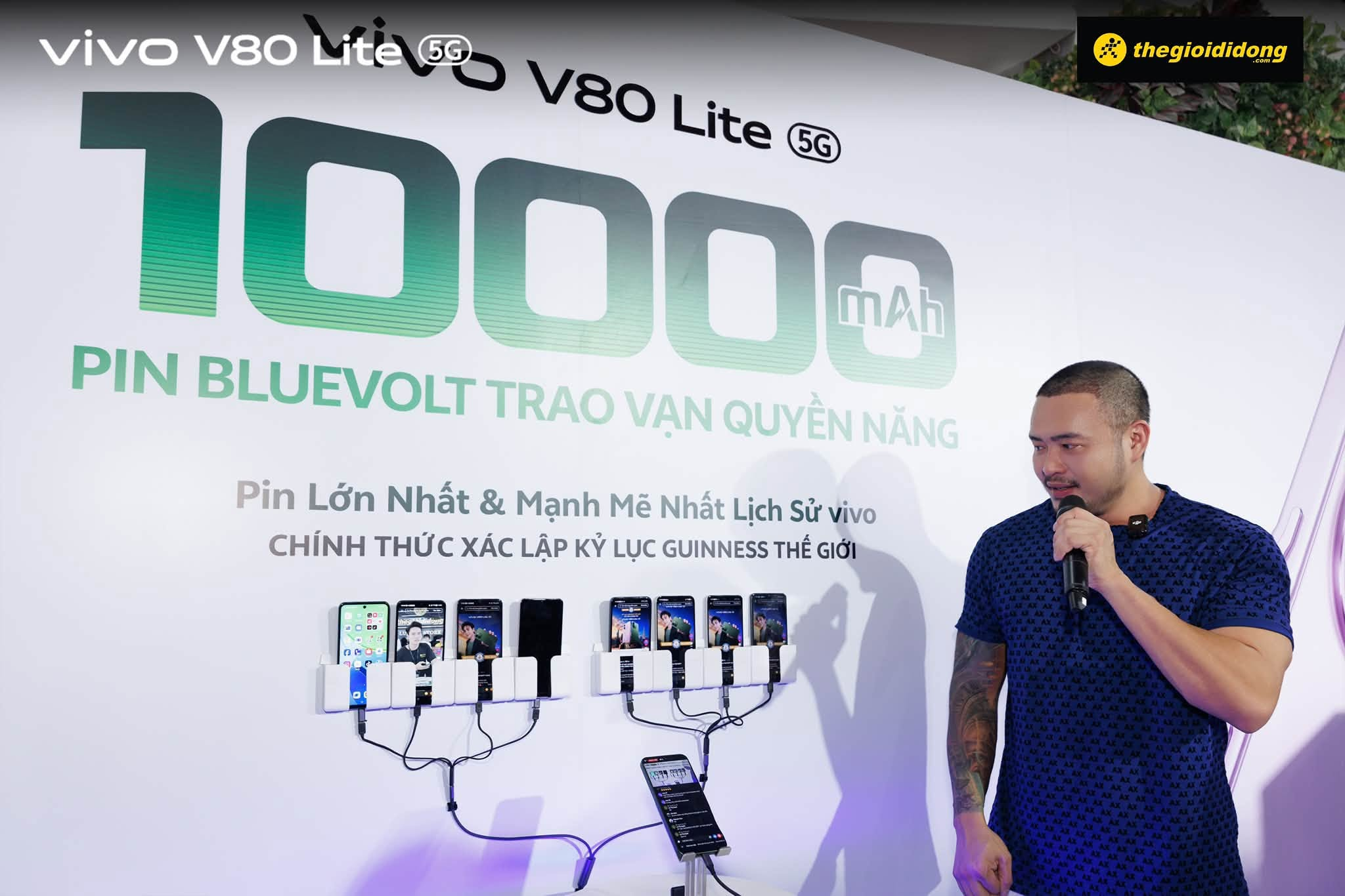 Cuối cùng, tiền có thể mua được thời gian với pin 10.000mAh trên vivo V80 Lite 5G - 1
